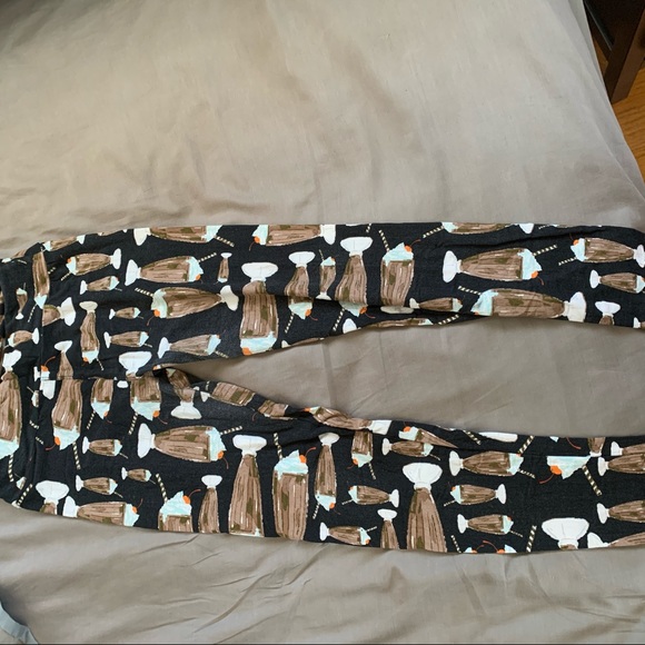 LulaRoe milkshake leggings OS - Picture 3 of 4